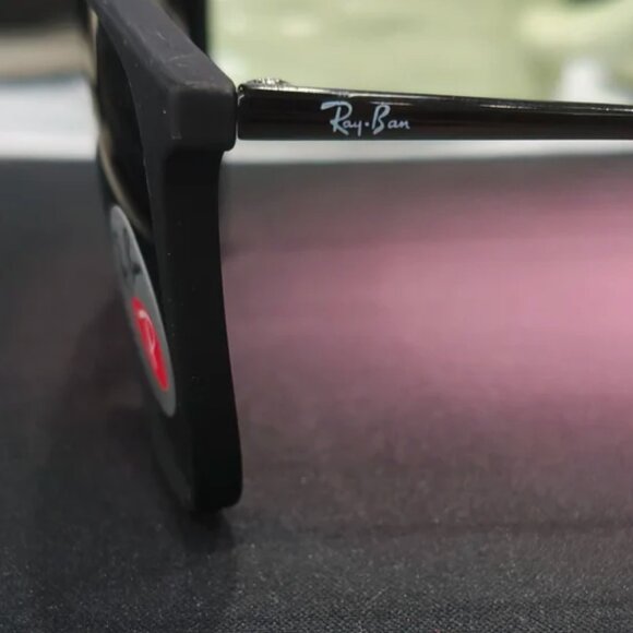 Ray-Ban RB4187 Chris Black Polarized Sunglasses - Picture 4 of 5